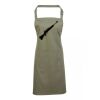 PR154 Premier Grembiule con pettorina e tasca frontale 65% poliestere 35% cotone 195gr Thumbnail