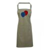 PR154 Premier Grembiule con pettorina e tasca frontale 65% poliestere 35% cotone 195gr Thumbnail