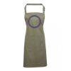 PR154 Premier Grembiule con pettorina e tasca frontale 65% poliestere 35% cotone 195gr Thumbnail