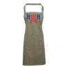 PR154 Premier Grembiule con pettorina e tasca frontale 65% poliestere 35% cotone 195gr Thumbnail