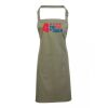 PR154 Premier Grembiule con pettorina e tasca frontale 65% poliestere 35% cotone 195gr Thumbnail