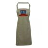 PR154 Premier Grembiule con pettorina e tasca frontale 65% poliestere 35% cotone 195gr Thumbnail
