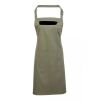 PR154 Premier Grembiule con pettorina e tasca frontale 65% poliestere 35% cotone 195gr Thumbnail