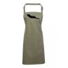 PR154 Premier Grembiule con pettorina e tasca frontale 65% poliestere 35% cotone 195gr Thumbnail