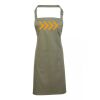 PR154 Premier Grembiule con pettorina e tasca frontale 65% poliestere 35% cotone 195gr Thumbnail