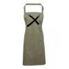 PR154 Premier Grembiule con pettorina e tasca frontale 65% poliestere 35% cotone 195gr Thumbnail