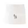 MI003 Colore Italiano Grembiule corto senza tasche 65% poliestere 35% cotone 195gr Thumbnail