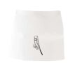 MI003 Colore Italiano Grembiule corto senza tasche 65% poliestere 35% cotone 195gr Thumbnail