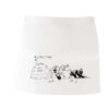 MI003 Colore Italiano Grembiule corto senza tasche 65% poliestere 35% cotone 195gr Thumbnail