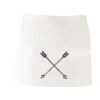 MI003 Colore Italiano Grembiule corto senza tasche 65% poliestere 35% cotone 195gr Thumbnail