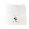 MI003 Colore Italiano Grembiule corto senza tasche 65% poliestere 35% cotone 195gr Thumbnail