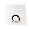 MI003 Colore Italiano Grembiule corto senza tasche 65% poliestere 35% cotone 195gr Thumbnail