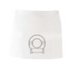 MI003 Colore Italiano Grembiule corto senza tasche 65% poliestere 35% cotone 195gr Thumbnail