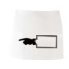 MI003 Colore Italiano Grembiule corto senza tasche 65% poliestere 35% cotone 195gr Thumbnail