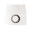 MI003 Colore Italiano Grembiule corto senza tasche 65% poliestere 35% cotone 195gr Thumbnail