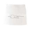 MI003 Colore Italiano Grembiule corto senza tasche 65% poliestere 35% cotone 195gr Thumbnail
