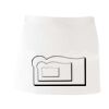MI003 Colore Italiano Grembiule corto senza tasche 65% poliestere 35% cotone 195gr Thumbnail