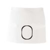 MI003 Colore Italiano Grembiule corto senza tasche 65% poliestere 35% cotone 195gr Thumbnail
