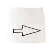 MI003 Colore Italiano Grembiule corto senza tasche 65% poliestere 35% cotone 195gr Thumbnail