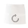 MI003 Colore Italiano Grembiule corto senza tasche 65% poliestere 35% cotone 195gr Thumbnail