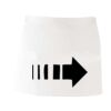 MI003 Colore Italiano Grembiule corto senza tasche 65% poliestere 35% cotone 195gr Thumbnail