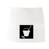 MI003 Colore Italiano Grembiule corto senza tasche 65% poliestere 35% cotone 195gr Thumbnail