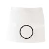 MI003 Colore Italiano Grembiule corto senza tasche 65% poliestere 35% cotone 195gr Thumbnail