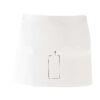 MI003 Colore Italiano Grembiule corto senza tasche 65% poliestere 35% cotone 195gr Thumbnail