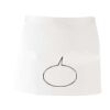 MI003 Colore Italiano Grembiule corto senza tasche 65% poliestere 35% cotone 195gr Thumbnail