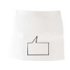 MI003 Colore Italiano Grembiule corto senza tasche 65% poliestere 35% cotone 195gr Thumbnail