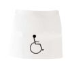 MI003 Colore Italiano Grembiule corto senza tasche 65% poliestere 35% cotone 195gr Thumbnail