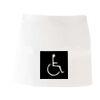 MI003 Colore Italiano Grembiule corto senza tasche 65% poliestere 35% cotone 195gr Thumbnail