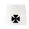 MI003 Colore Italiano Grembiule corto senza tasche 65% poliestere 35% cotone 195gr Thumbnail