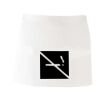 MI003 Colore Italiano Grembiule corto senza tasche 65% poliestere 35% cotone 195gr Thumbnail