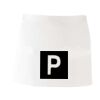 MI003 Colore Italiano Grembiule corto senza tasche 65% poliestere 35% cotone 195gr Thumbnail