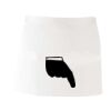 MI003 Colore Italiano Grembiule corto senza tasche 65% poliestere 35% cotone 195gr Thumbnail