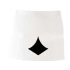 MI003 Colore Italiano Grembiule corto senza tasche 65% poliestere 35% cotone 195gr Thumbnail