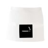 MI003 Colore Italiano Grembiule corto senza tasche 65% poliestere 35% cotone 195gr Thumbnail