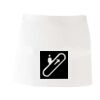 MI003 Colore Italiano Grembiule corto senza tasche 65% poliestere 35% cotone 195gr Thumbnail