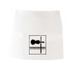 MI003 Colore Italiano Grembiule corto senza tasche 65% poliestere 35% cotone 195gr Thumbnail