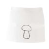 MI003 Colore Italiano Grembiule corto senza tasche 65% poliestere 35% cotone 195gr Thumbnail