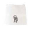 MI003 Colore Italiano Grembiule corto senza tasche 65% poliestere 35% cotone 195gr Thumbnail