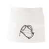 MI003 Colore Italiano Grembiule corto senza tasche 65% poliestere 35% cotone 195gr Thumbnail