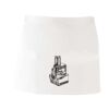 MI003 Colore Italiano Grembiule corto senza tasche 65% poliestere 35% cotone 195gr Thumbnail