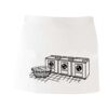 MI003 Colore Italiano Grembiule corto senza tasche 65% poliestere 35% cotone 195gr Thumbnail