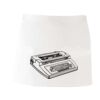 MI003 Colore Italiano Grembiule corto senza tasche 65% poliestere 35% cotone 195gr Thumbnail