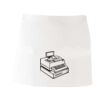 MI003 Colore Italiano Grembiule corto senza tasche 65% poliestere 35% cotone 195gr Thumbnail