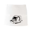 MI003 Colore Italiano Grembiule corto senza tasche 65% poliestere 35% cotone 195gr Thumbnail