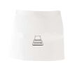 MI003 Colore Italiano Grembiule corto senza tasche 65% poliestere 35% cotone 195gr Thumbnail