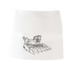 MI003 Colore Italiano Grembiule corto senza tasche 65% poliestere 35% cotone 195gr Thumbnail